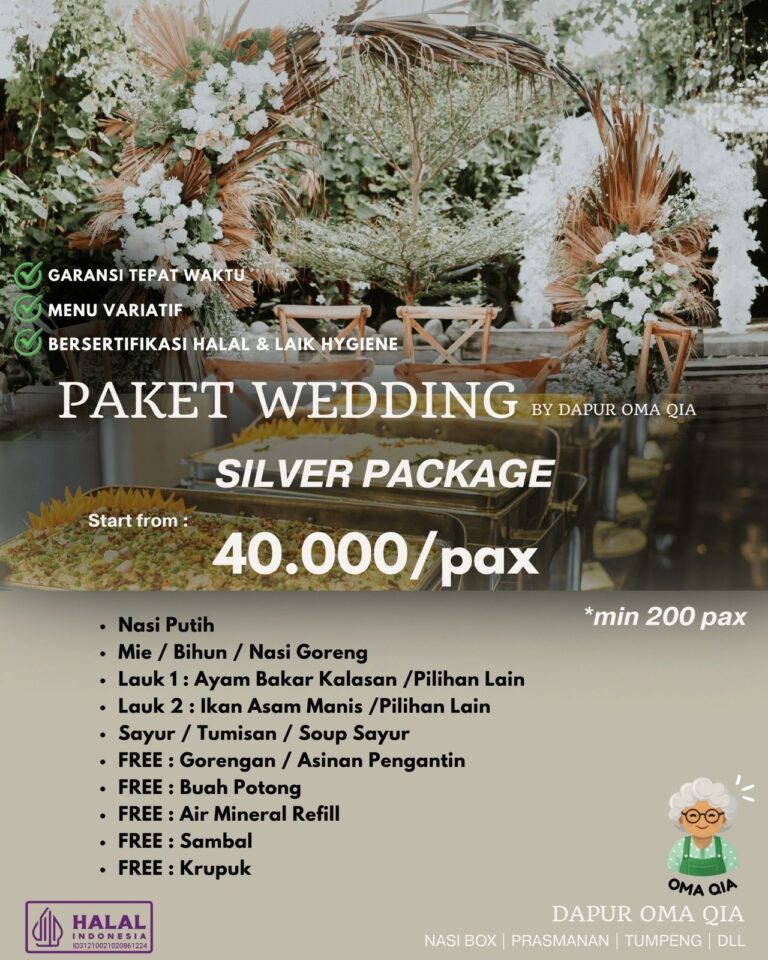 Paket Wedding Silver Package OMAQIA