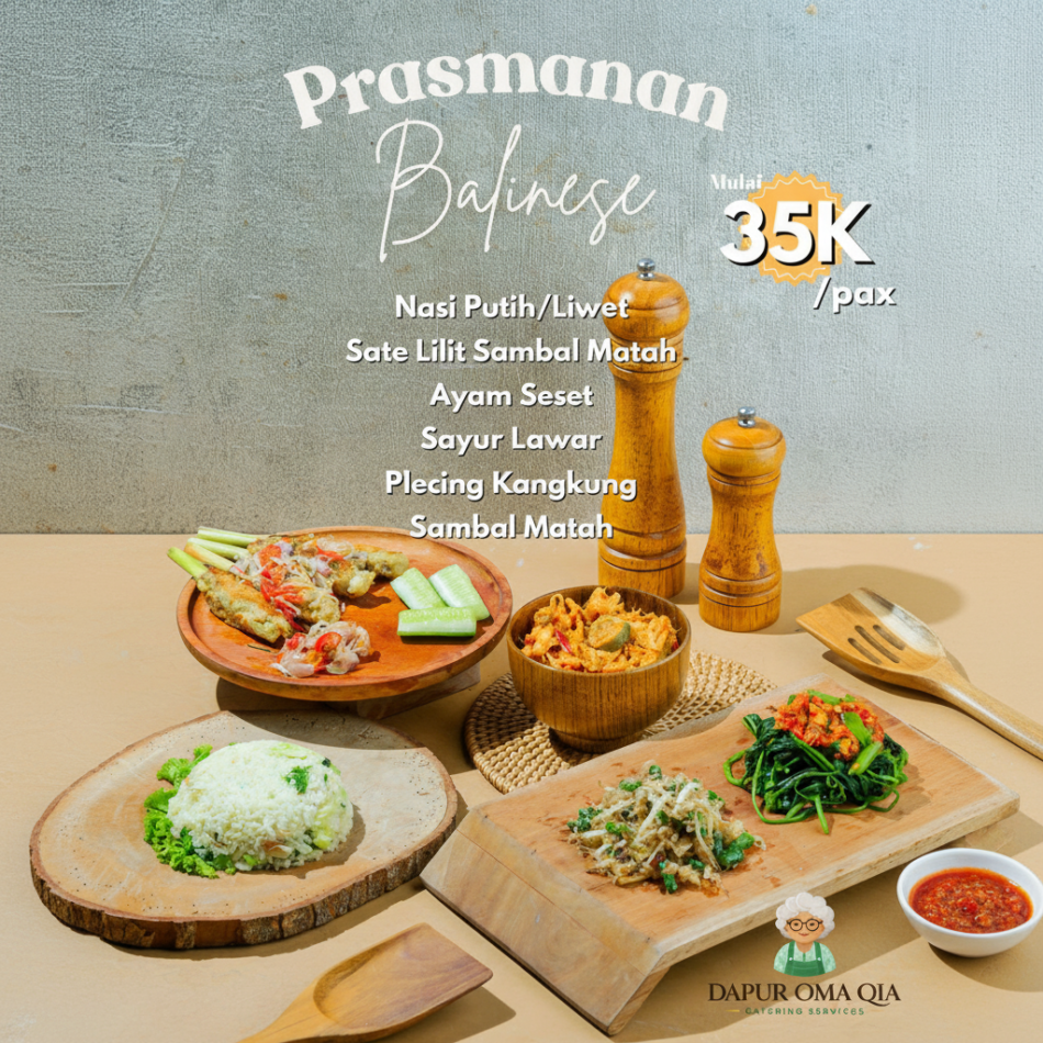 Menu Prasmanan Ala Balinese