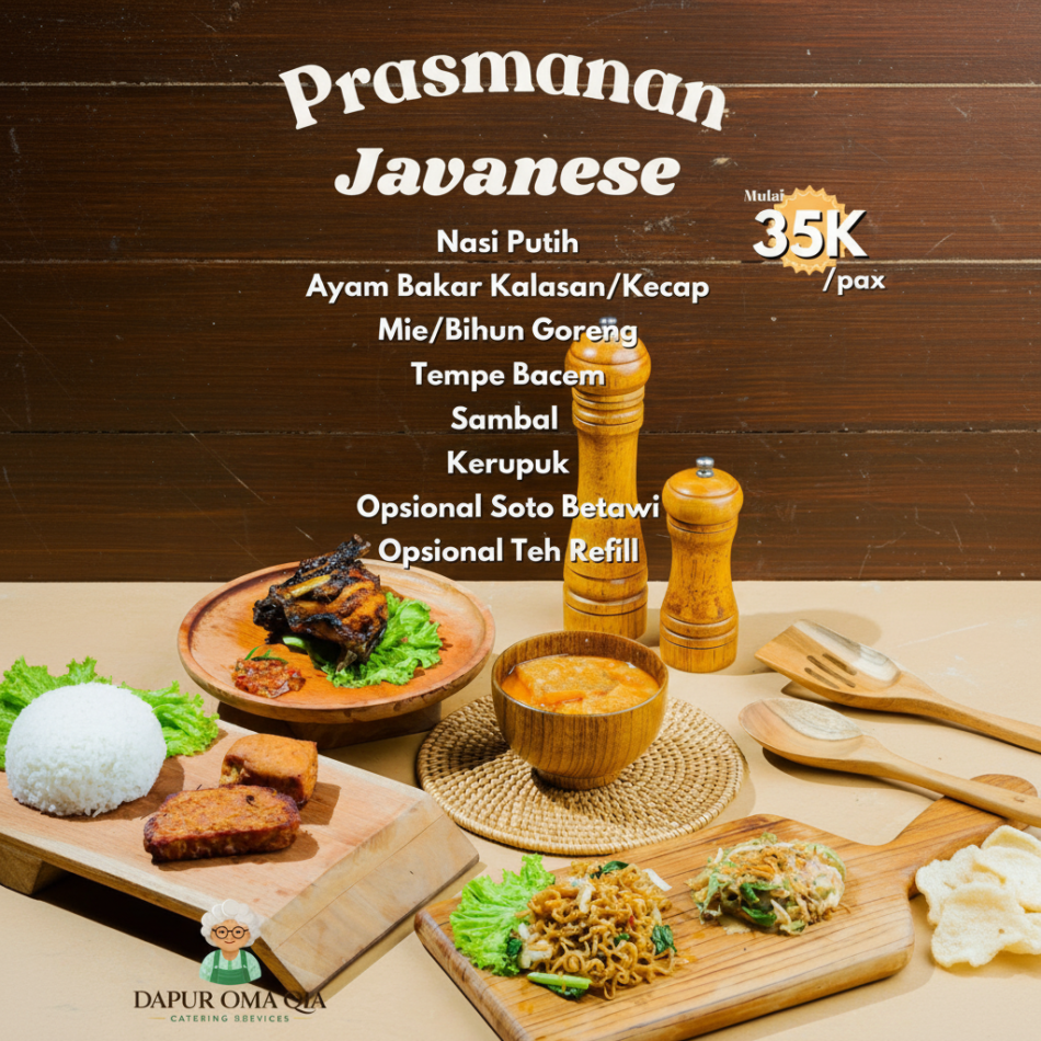 Menu Prasmanan Ala Javanese