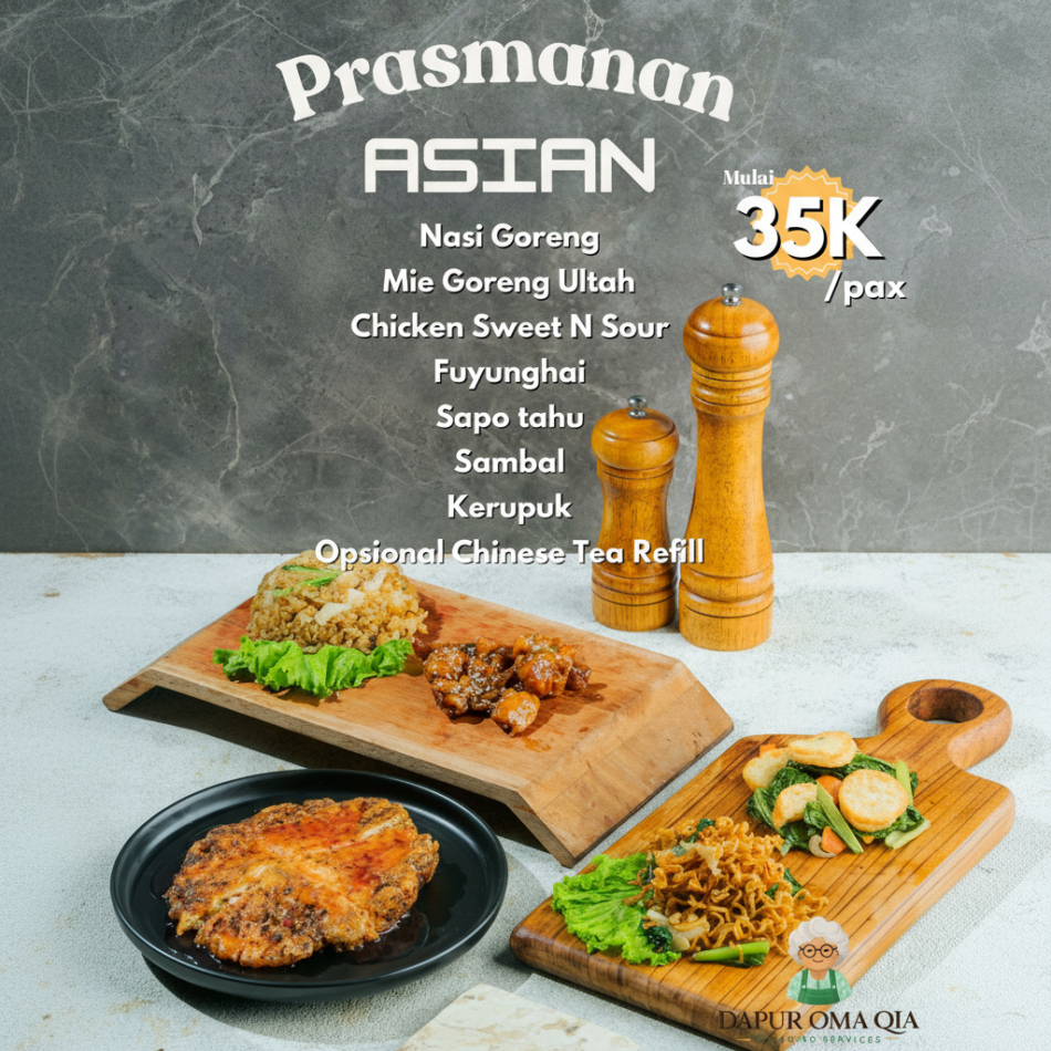 Menu Prasmanan Ala Asian