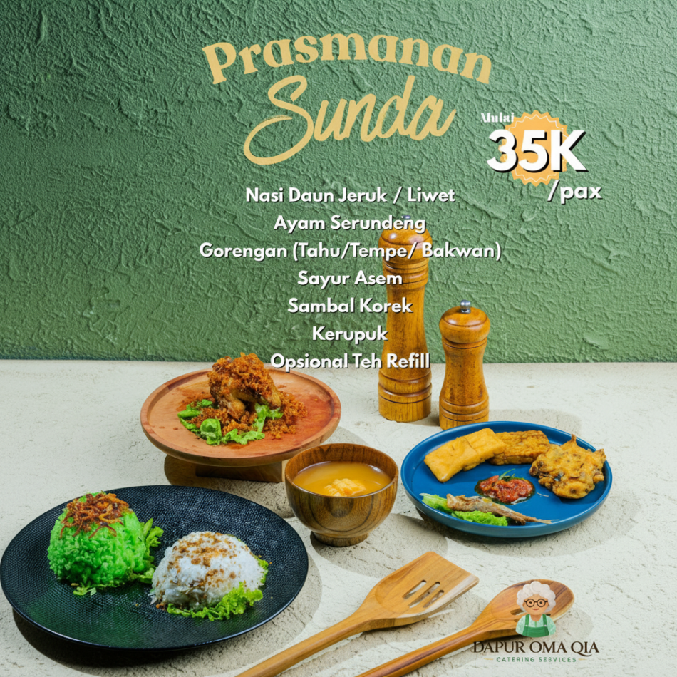 Menu Prasmanan Ala Sunda