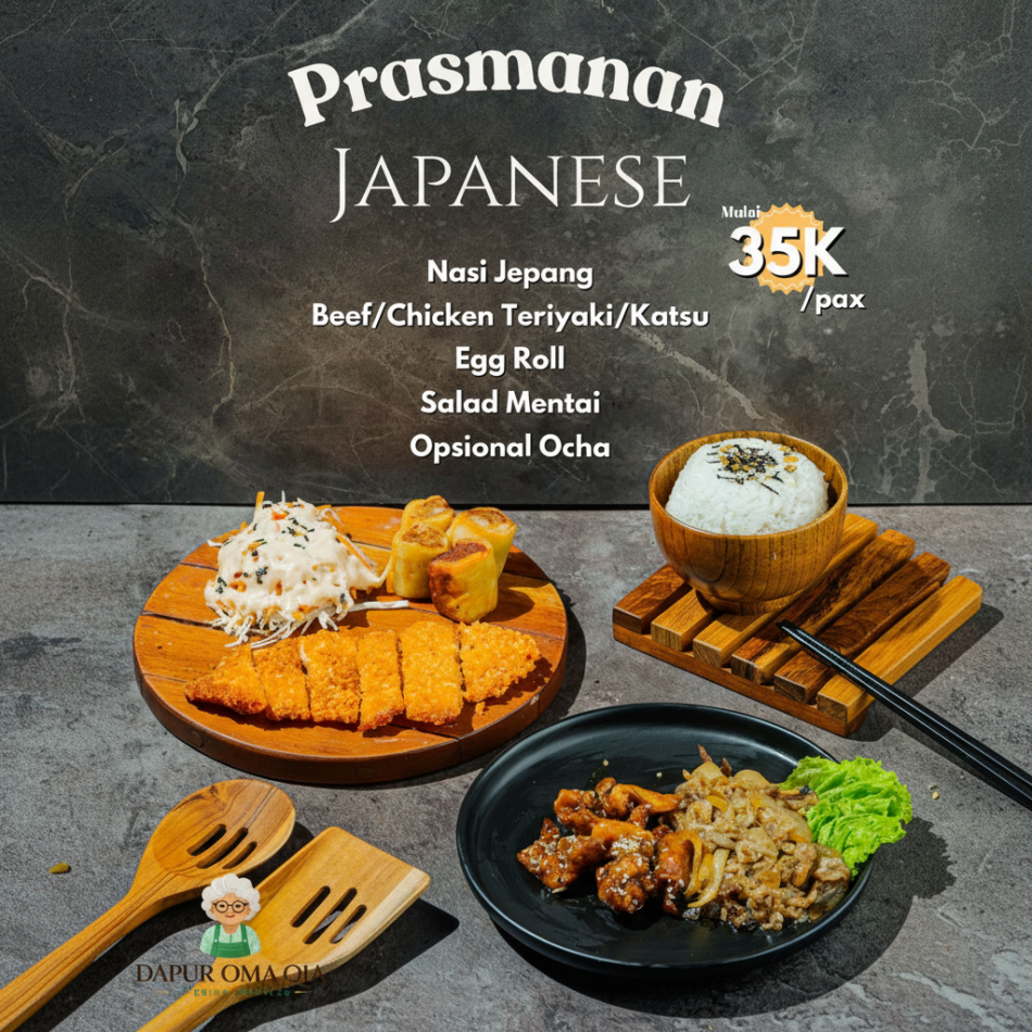 Menu Prasmanan Ala Japanese