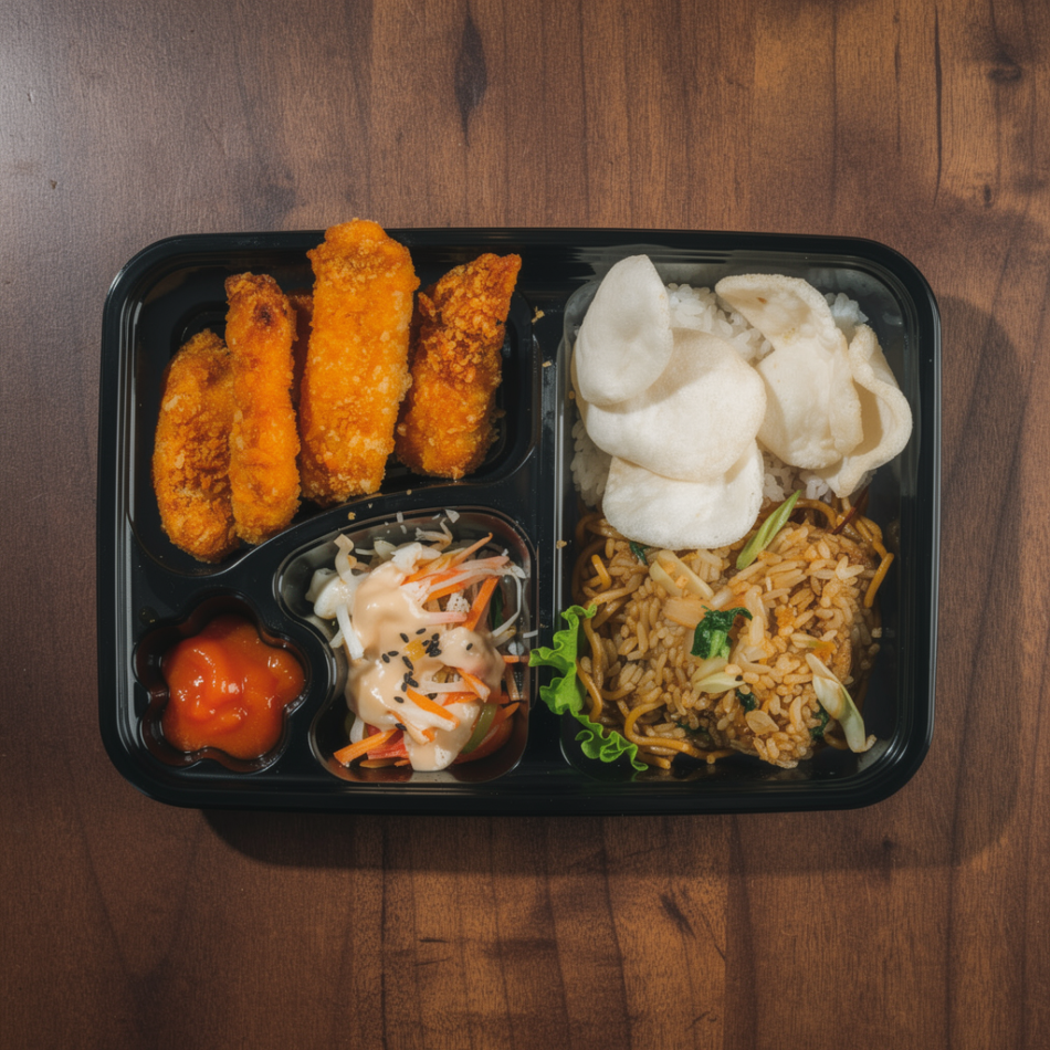Catering Murah – Nasi Goreng Chicken Katsu