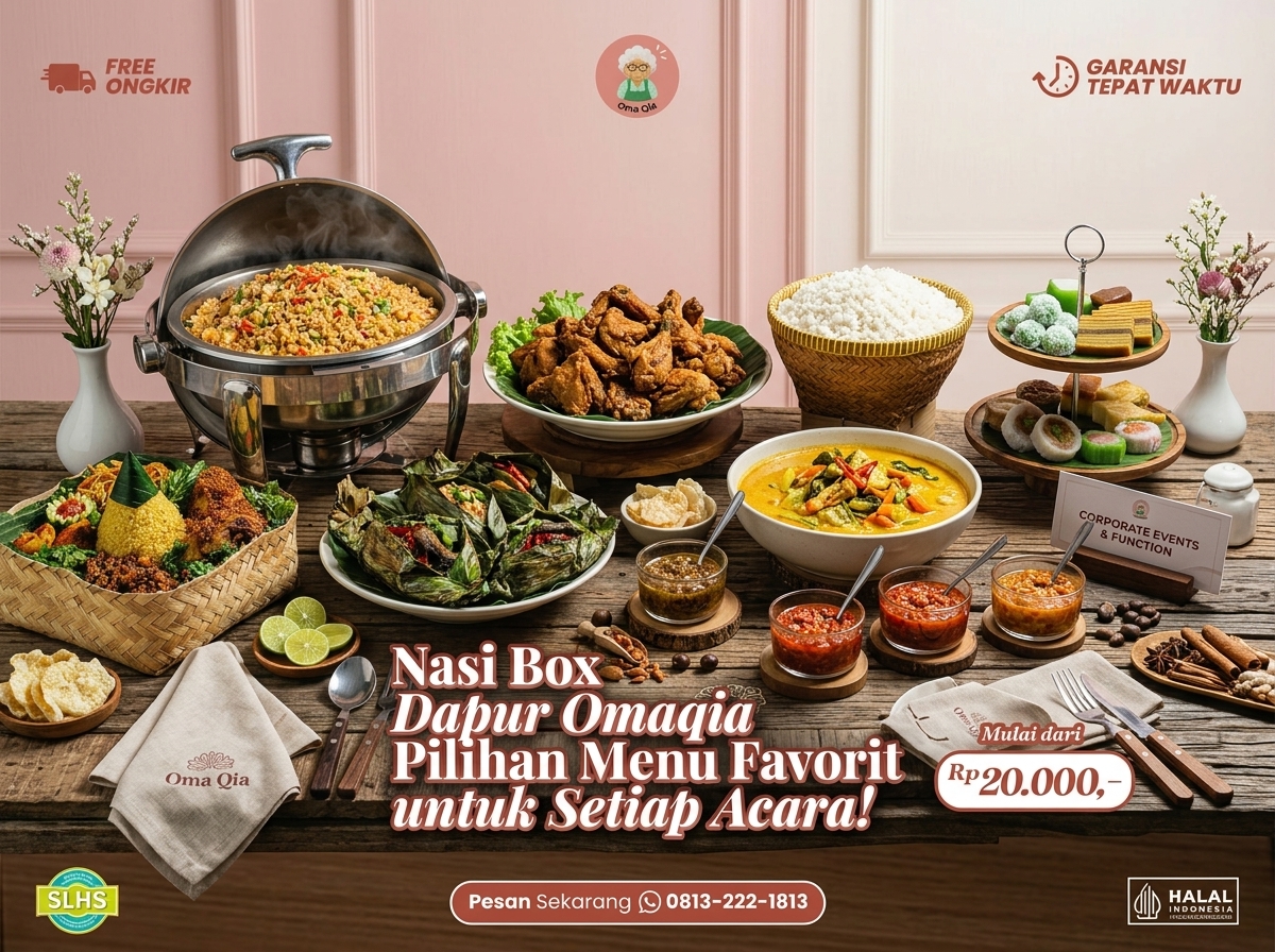 Halal Catering Menu OMAQIA