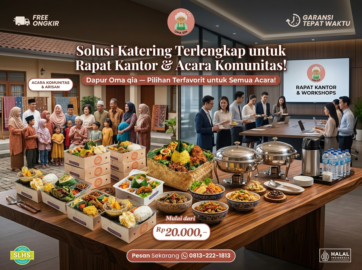 Catering OMAQIA, Acara kantor dan komunitas